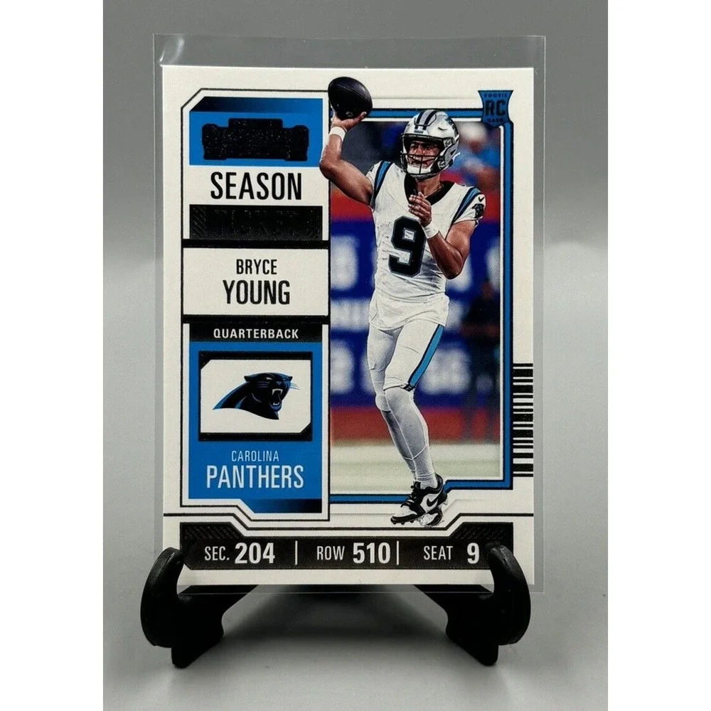 2023 Panini Contenders‎ #15 Bryce Young SEASON TICKET ROOKIE RC